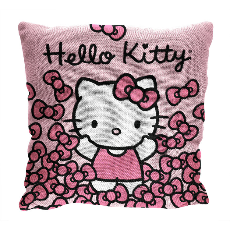 Hello kitty throw outlet pillow